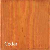 Cedar Stain